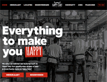 Tablet Screenshot of happyitaly.nl